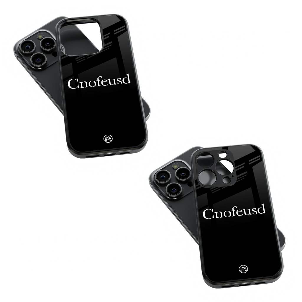 Trendy Glass Back Mobile Case for iPhone, Samsung, Redmi, OnePlus, Google Pixel, Motorola