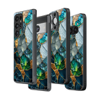 Stylish Glass Back Case for All Smartphones iPhone, Samsung, OnePlus, Pixel, Redmi, Oppo, Vivo, Motorola