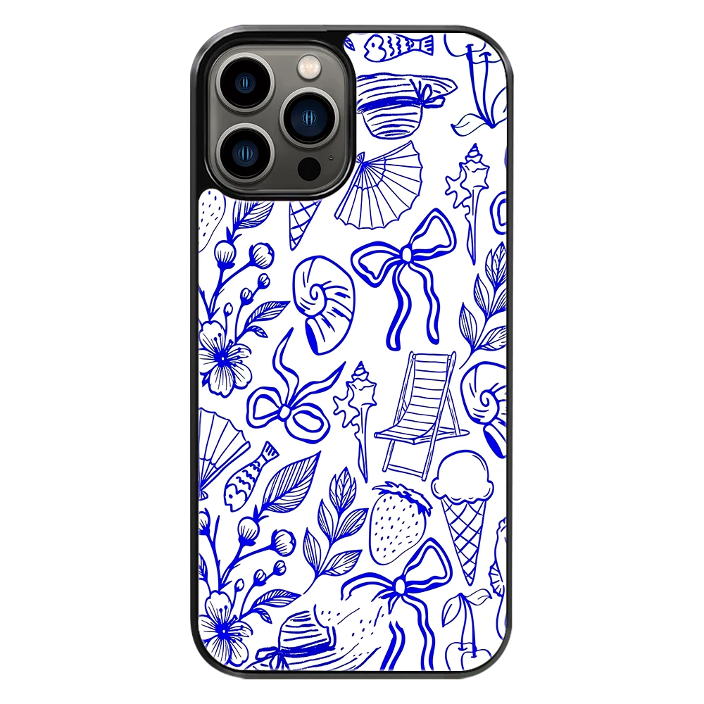 Premium Glass Back Mobile Phone Cover for iPhone, Samsung, OnePlus, Google Pixel, Redmi, Oppo, Vivo & Realme