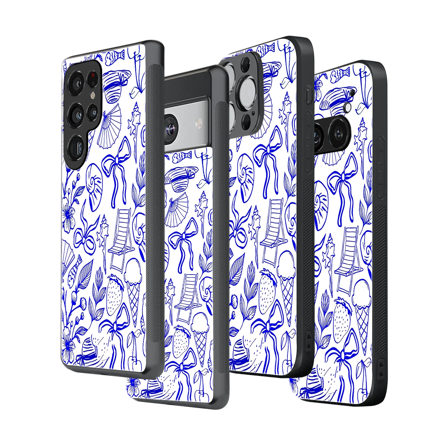 Stylish Glass Back Case for All Smartphones iPhone, Samsung, OnePlus, Pixel, Redmi, Oppo, Vivo, Motorola