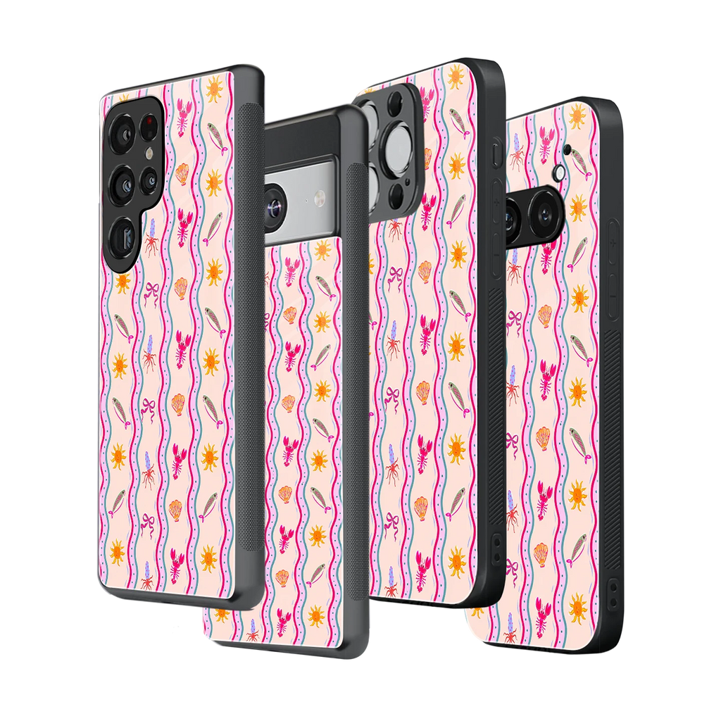Stylish Glass Back Case for All Smartphones iPhone, Samsung, OnePlus, Pixel, Redmi, Oppo, Vivo, Motorola