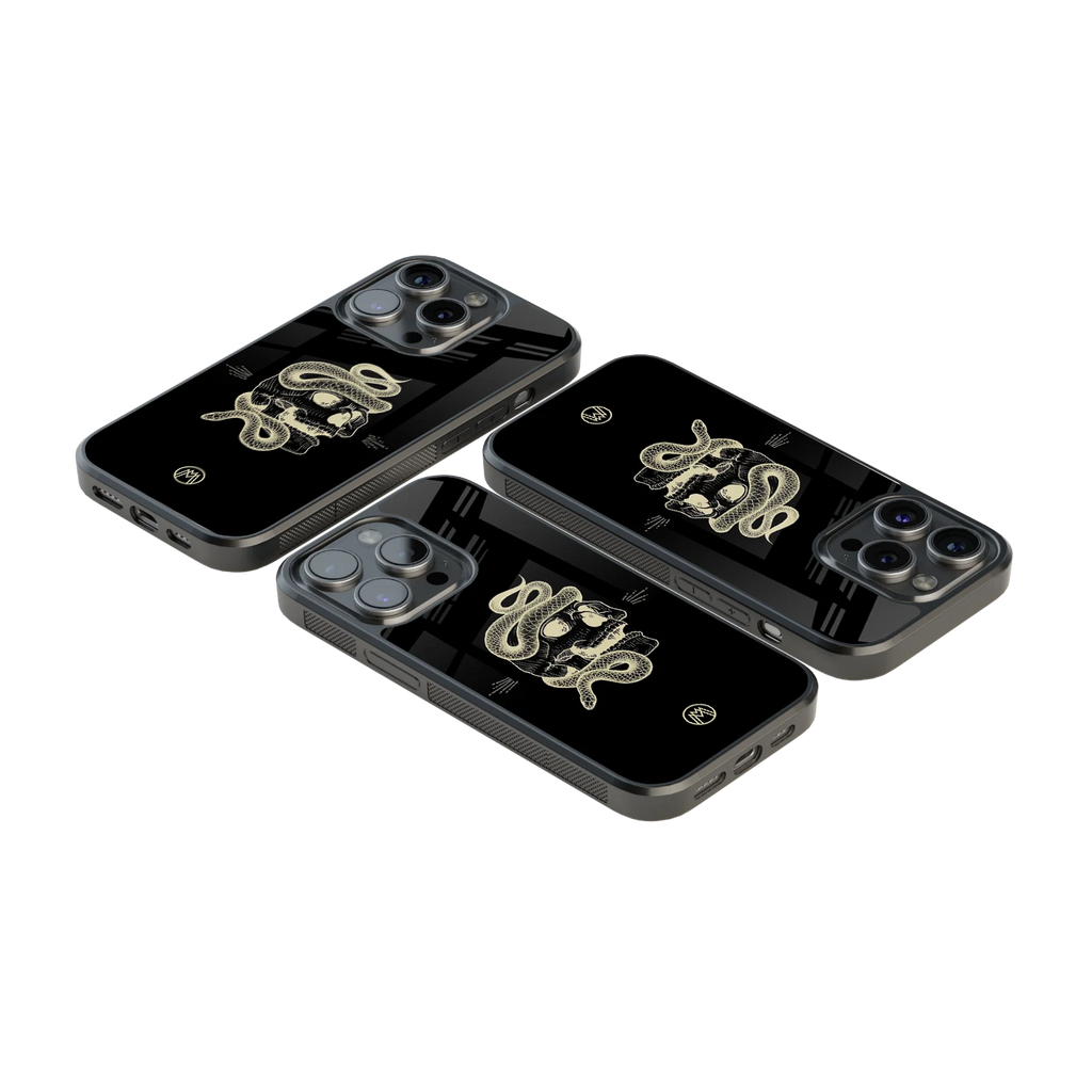 Luxury Glass Back Mobile Cover for iPhone, Samsung Galaxy, OnePlus, Pixel, Redmi & More