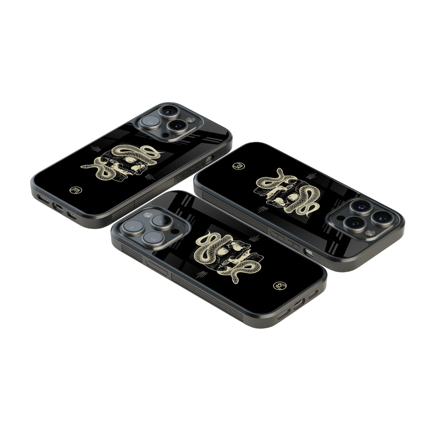 Luxury Glass Back Mobile Cover for iPhone, Samsung Galaxy, OnePlus, Pixel, Redmi & More