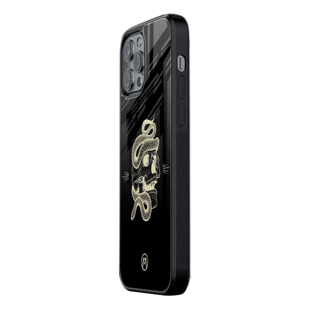 Slim Glass Back Phone Case for Multiple Brands iPhone, Samsung, Redmi, OnePlus, Oppo, Vivo