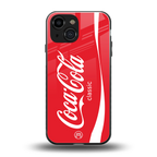 coca cola classic back phone cover | glass case for iphone 13 mini
