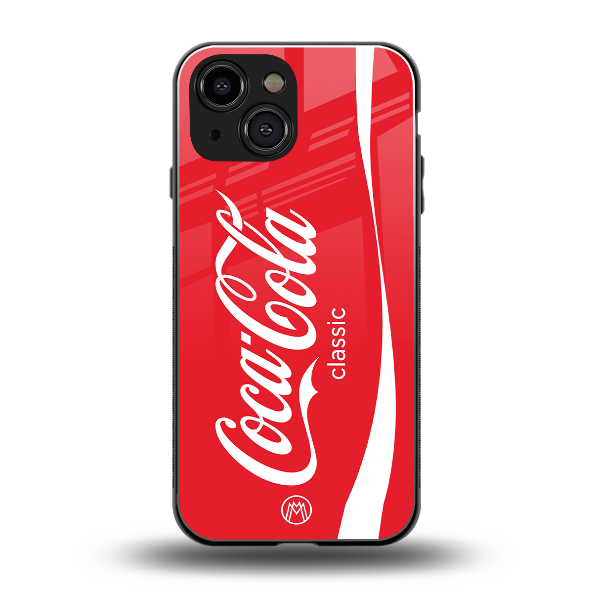coca cola classic back phone cover | glass case for iphone 13 mini