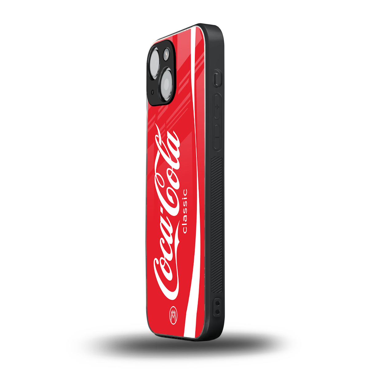 coca cola classic back phone cover | glass case for iphone 13 mini