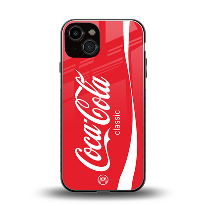 coca cola classic back phone cover | glass case for iphone 13