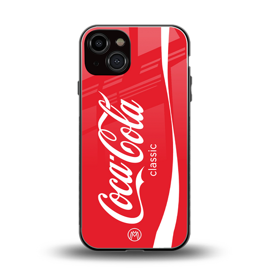 coca cola classic back phone cover | glass case for iphone 13