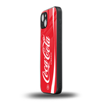 coca cola classic back phone cover | glass case for iphone 15