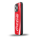 coca cola classic back phone cover | glass case for iphone 16 pro max