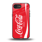 coca cola classic back phone cover | glass case for iphone 16e