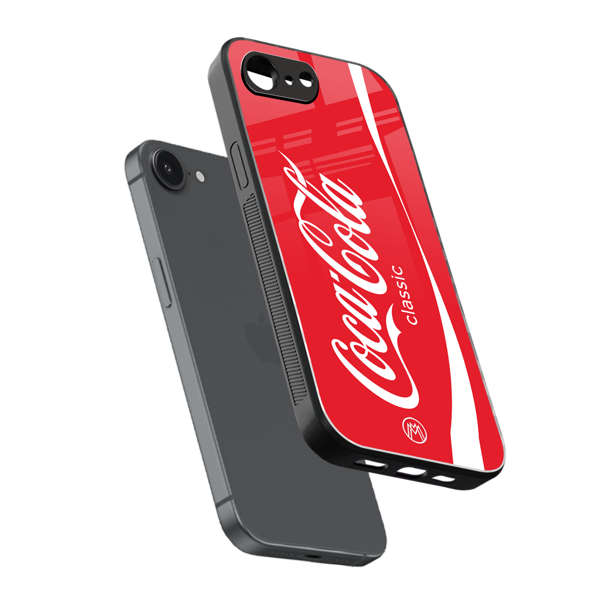coca cola classic back phone cover | glass case for iphone 16e