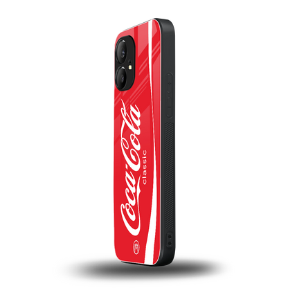 coca cola classic back phone cover | glass case for nothing phone 1