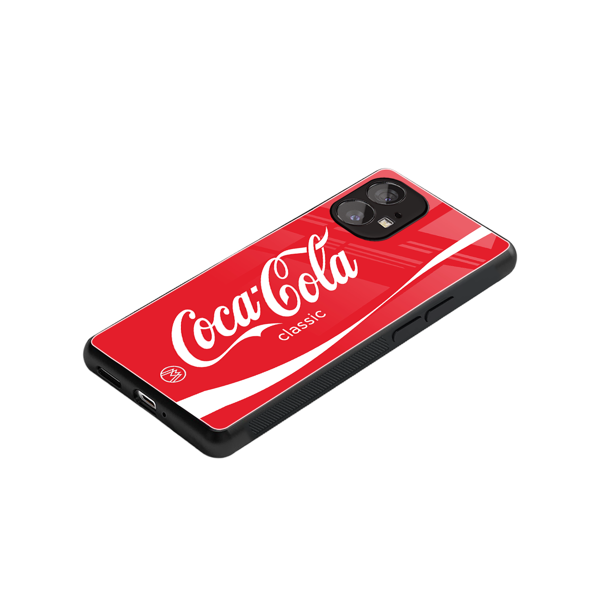 coca cola classic back phone cover | glass case for nothing phone 1