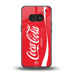 coca cola classic back phone cover | glass case for nothing phone 2a