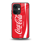coca cola classic back phone cover | glass case for oneplus nord ce 3