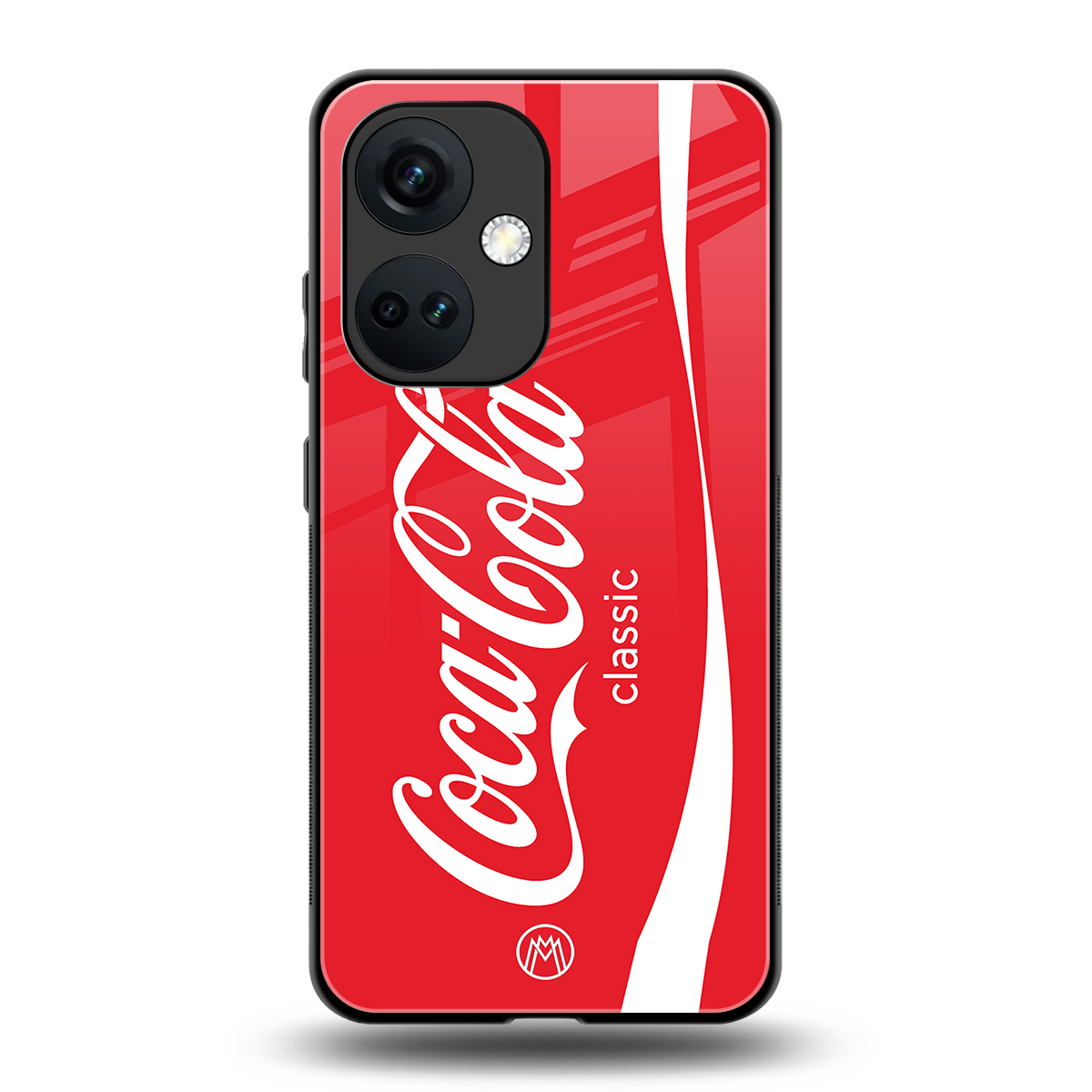 coca cola classic back phone cover | glass case for oneplus nord ce 3