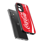 coca cola classic back phone cover | glass case for oneplus nord ce 3