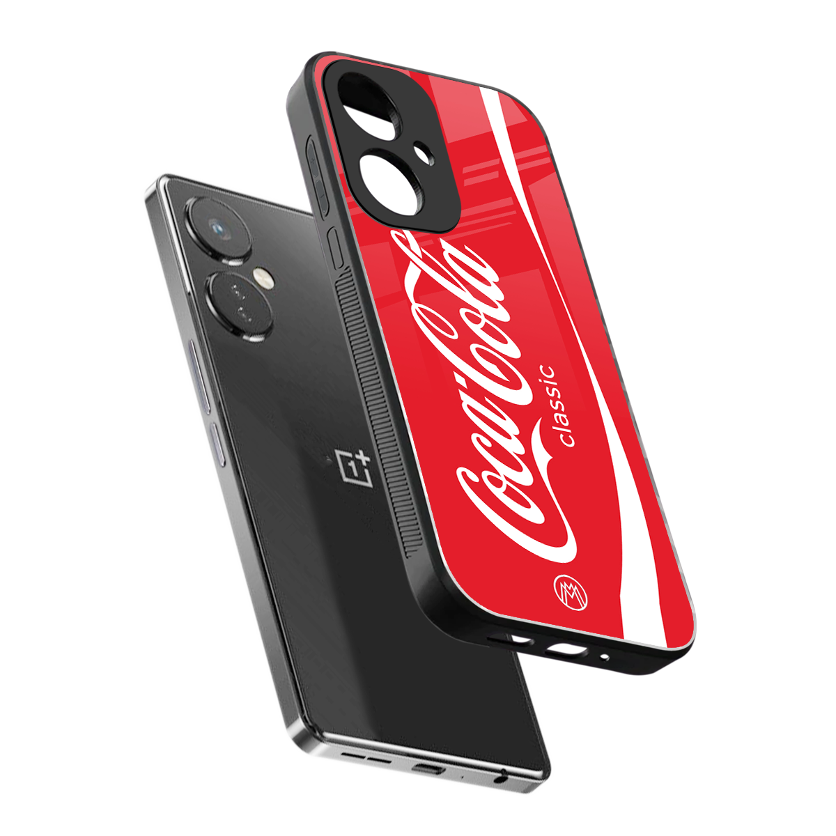 coca cola classic back phone cover | glass case for oneplus nord ce 3