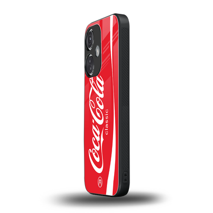 coca cola classic back phone cover | glass case for oneplus nord ce 3