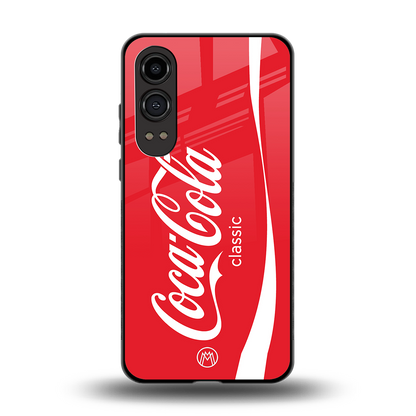 coca cola classic back phone cover | glass case for oneplus nord ce 4 lite