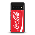 coca cola classic back phone cover | glass case for google pixel 6 pro