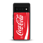 coca cola classic back phone cover | glass case for google pixel 6 pro