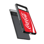 coca cola classic back phone cover | glass case for google pixel 6 pro