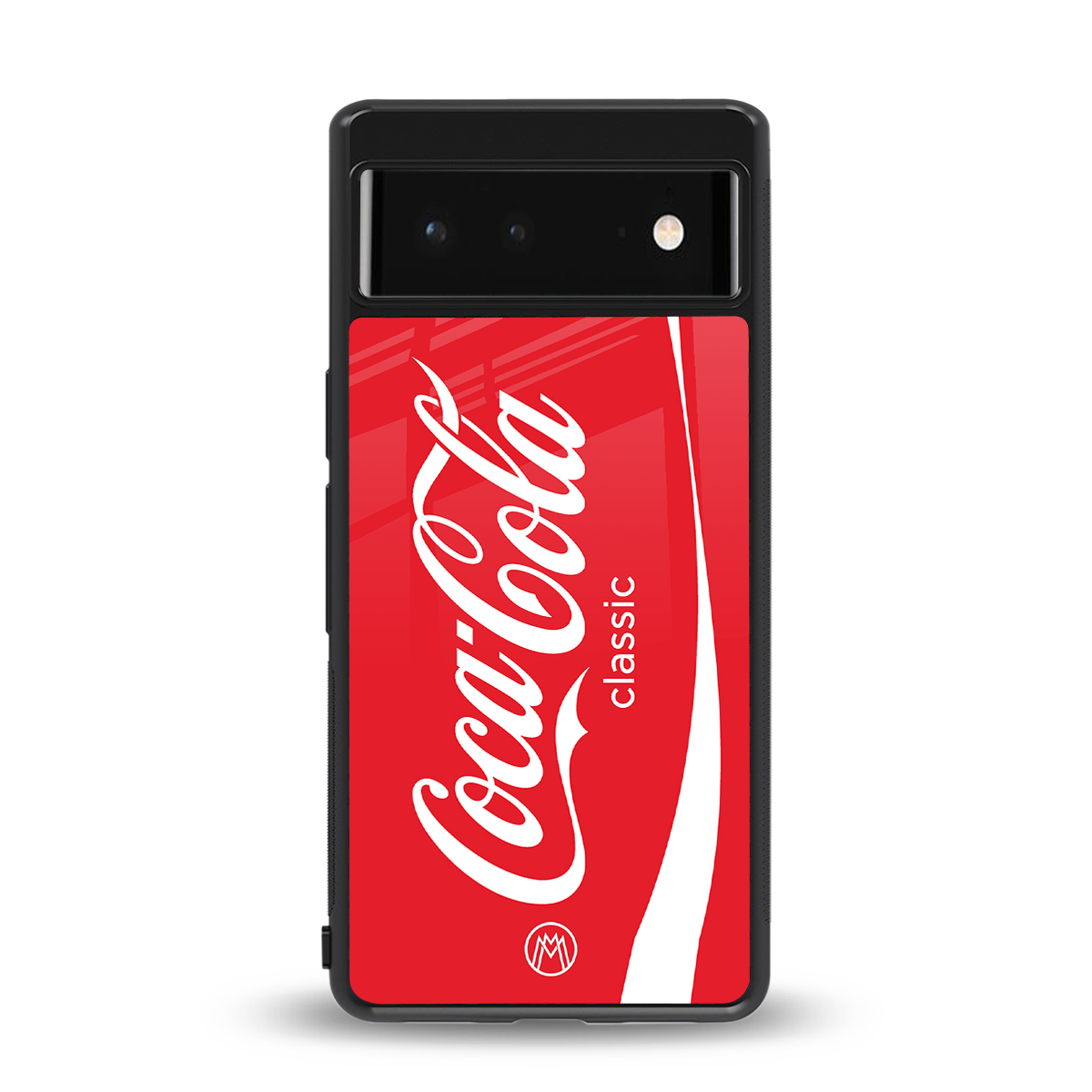 coca cola classic back phone cover | glass case for google pixel 6