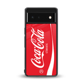 coca cola classic back phone cover | glass case for Google Pixel 6A
