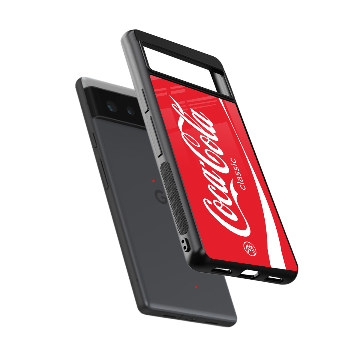 coca cola classic back phone cover | glass case for google pixel 6