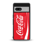 coca cola classic back phone cover | glass case for Google Pixel 7
