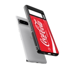 coca cola classic back phone cover | glass case for google pixel 8 pro