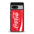 coca cola classic back phone cover | glass case for Google Pixel 8