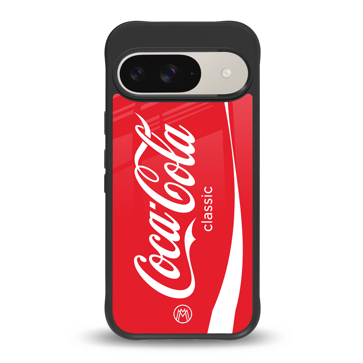 coca cola classic back phone cover | glass case for google pixel 9