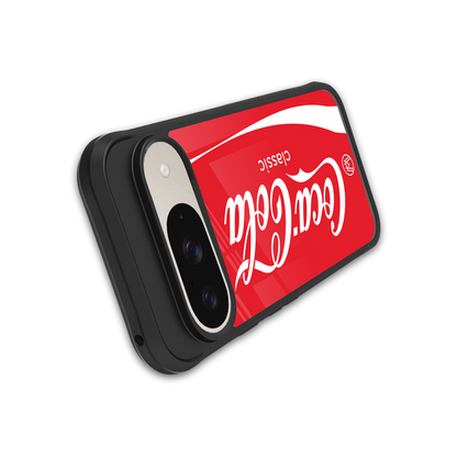 coca cola classic back phone cover | glass case for google pixel 9