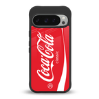 coca cola classic back phone cover | glass case for google pixel 9 pro