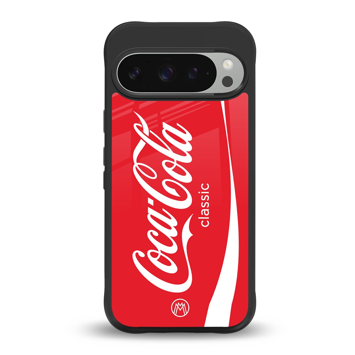 coca cola classic back phone cover | glass case for google pixel 9 pro xl