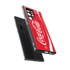 coca cola classic back phone cover | glass case for samsung galaxy s24 ultra