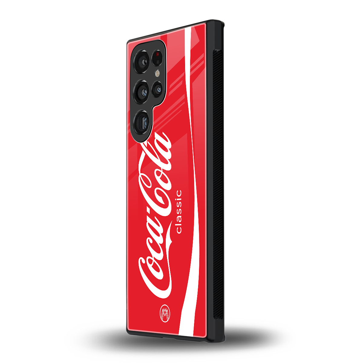 coca cola classic back phone cover | glass case for samsung galaxy s24 ultra