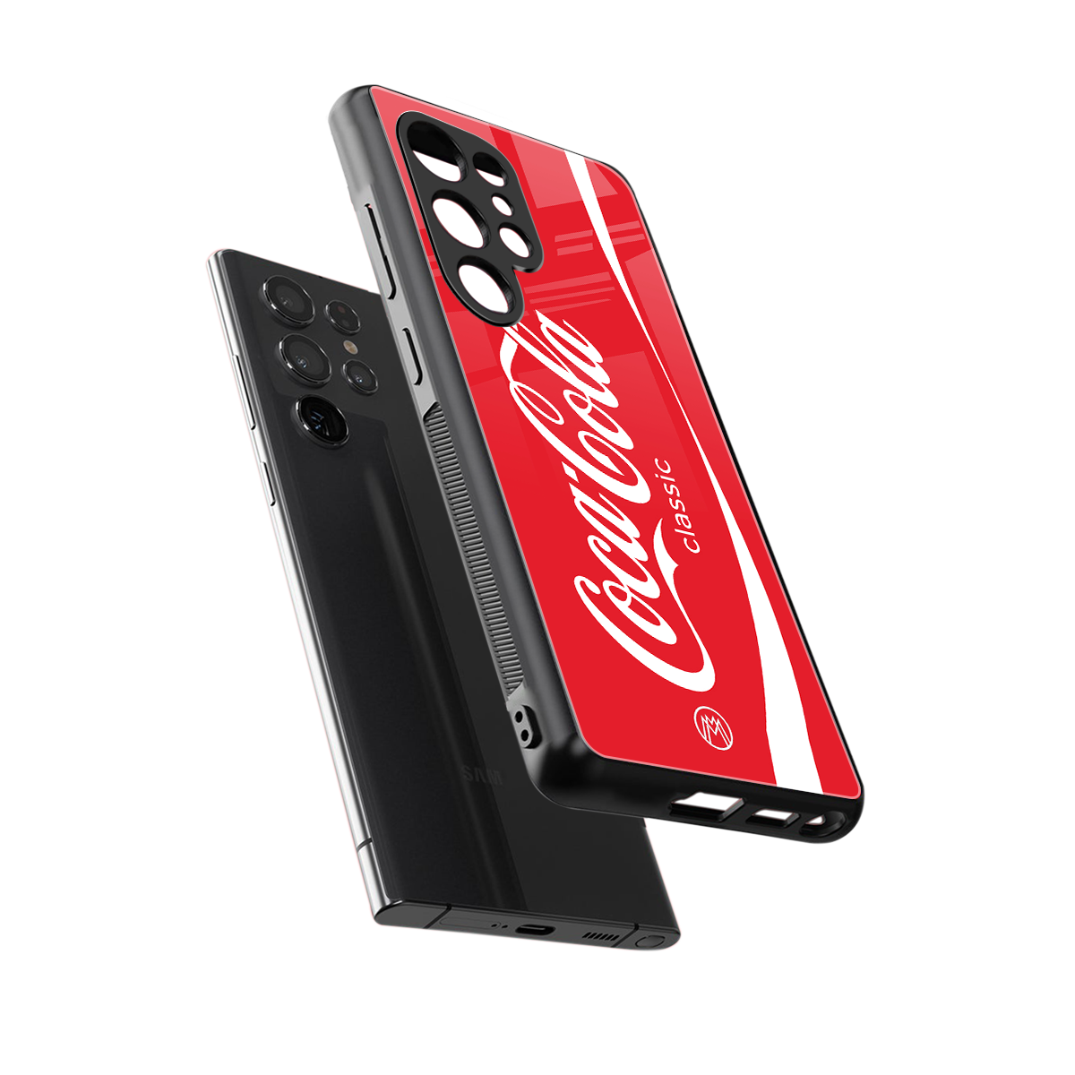 coca cola classic back phone cover | glass case for samsung galaxy s25 ultra