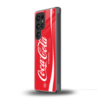 coca cola classic back phone cover | glass case for samsung galaxy s25 ultra