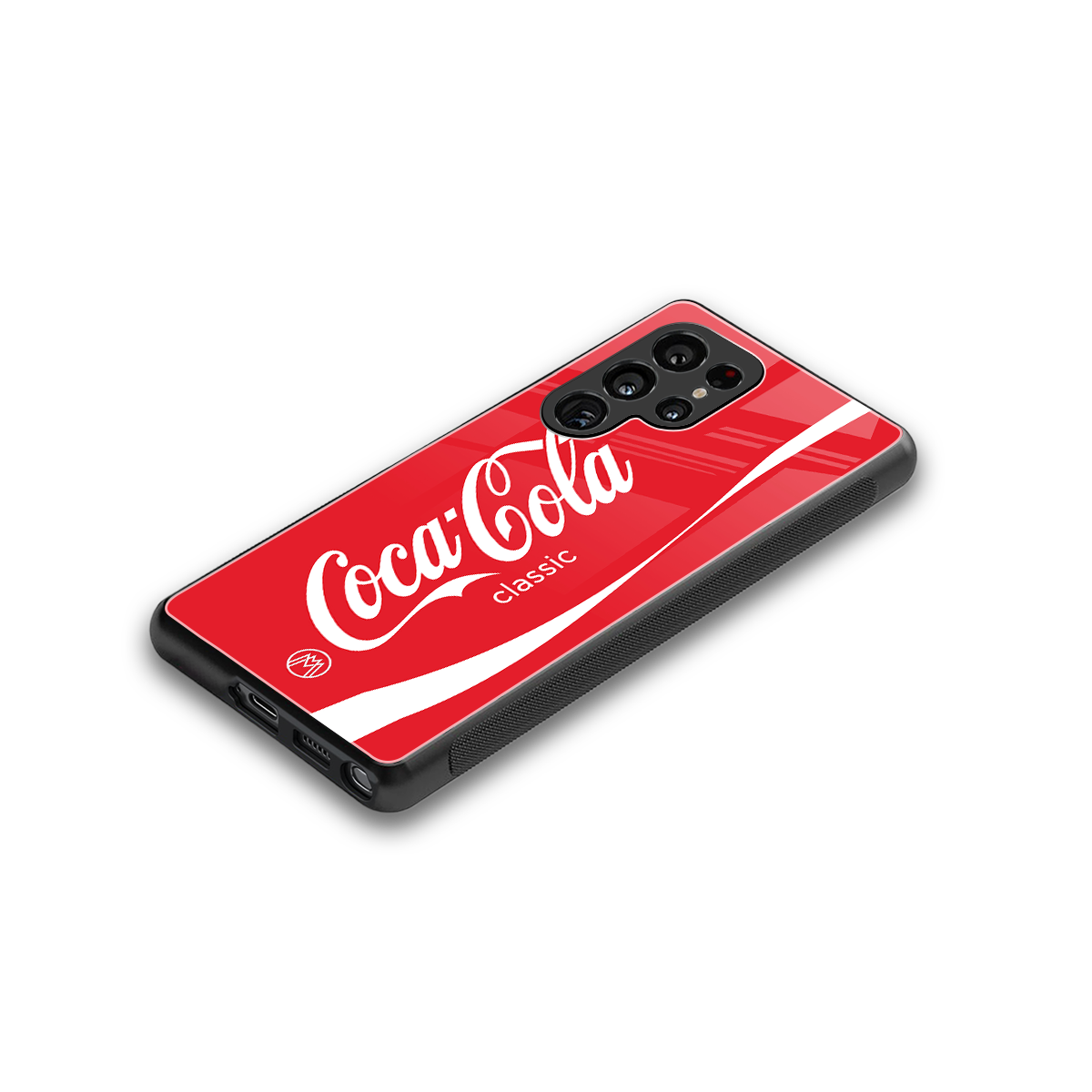 coca cola classic back phone cover | glass case for samsung galaxy s25 ultra