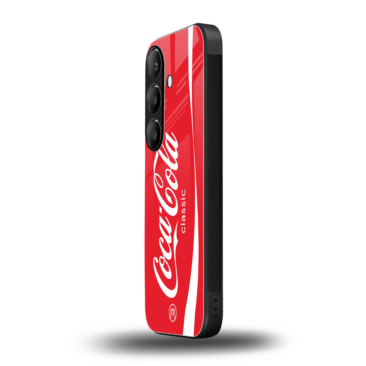 coca cola classic back phone cover | glass case for samsung galaxy s25