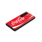 coca cola classic back phone cover | glass case for samsung galaxy s24