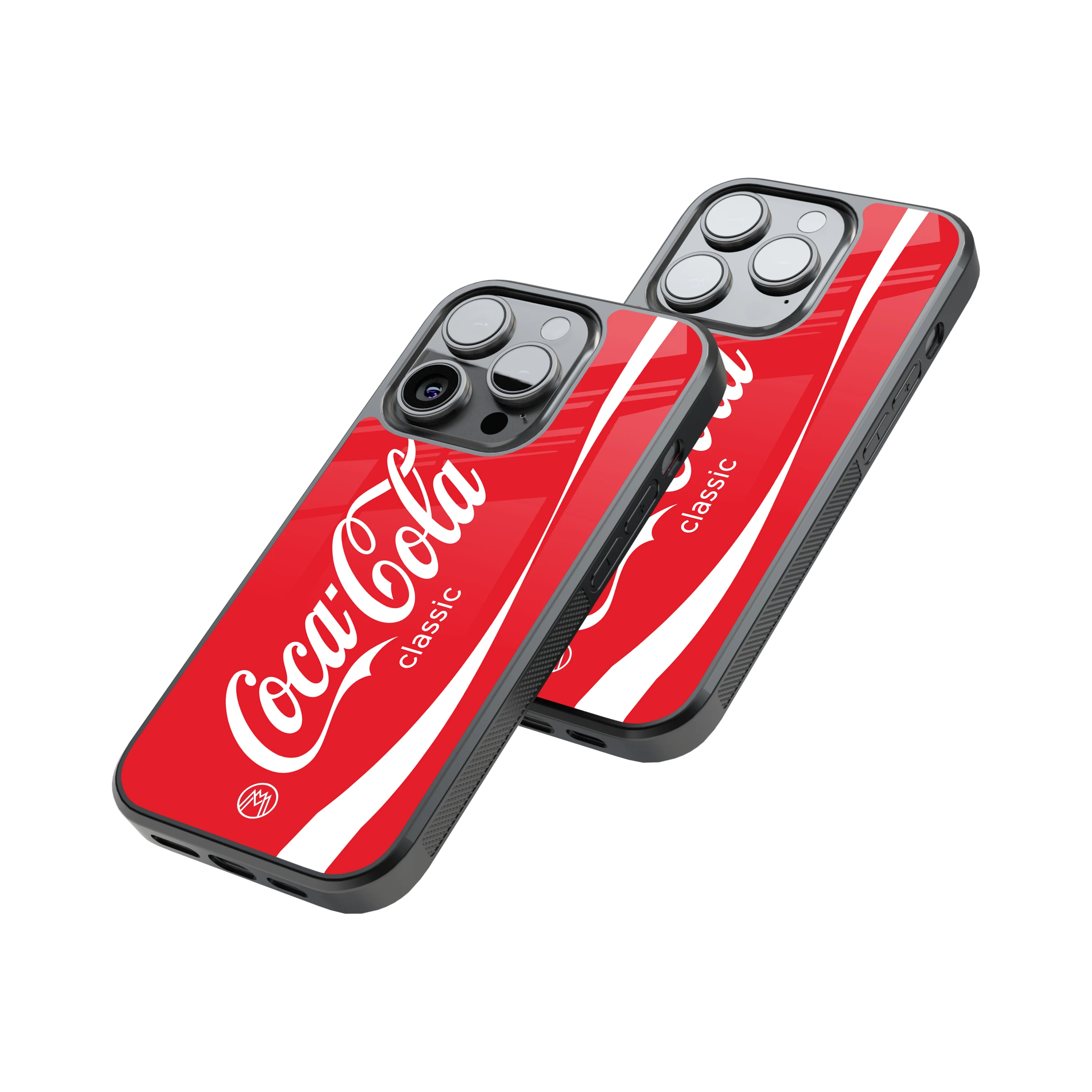 Protective Glass Back Phone Case Compatible with iPhone, Samsung, OnePlus, Pixel & More