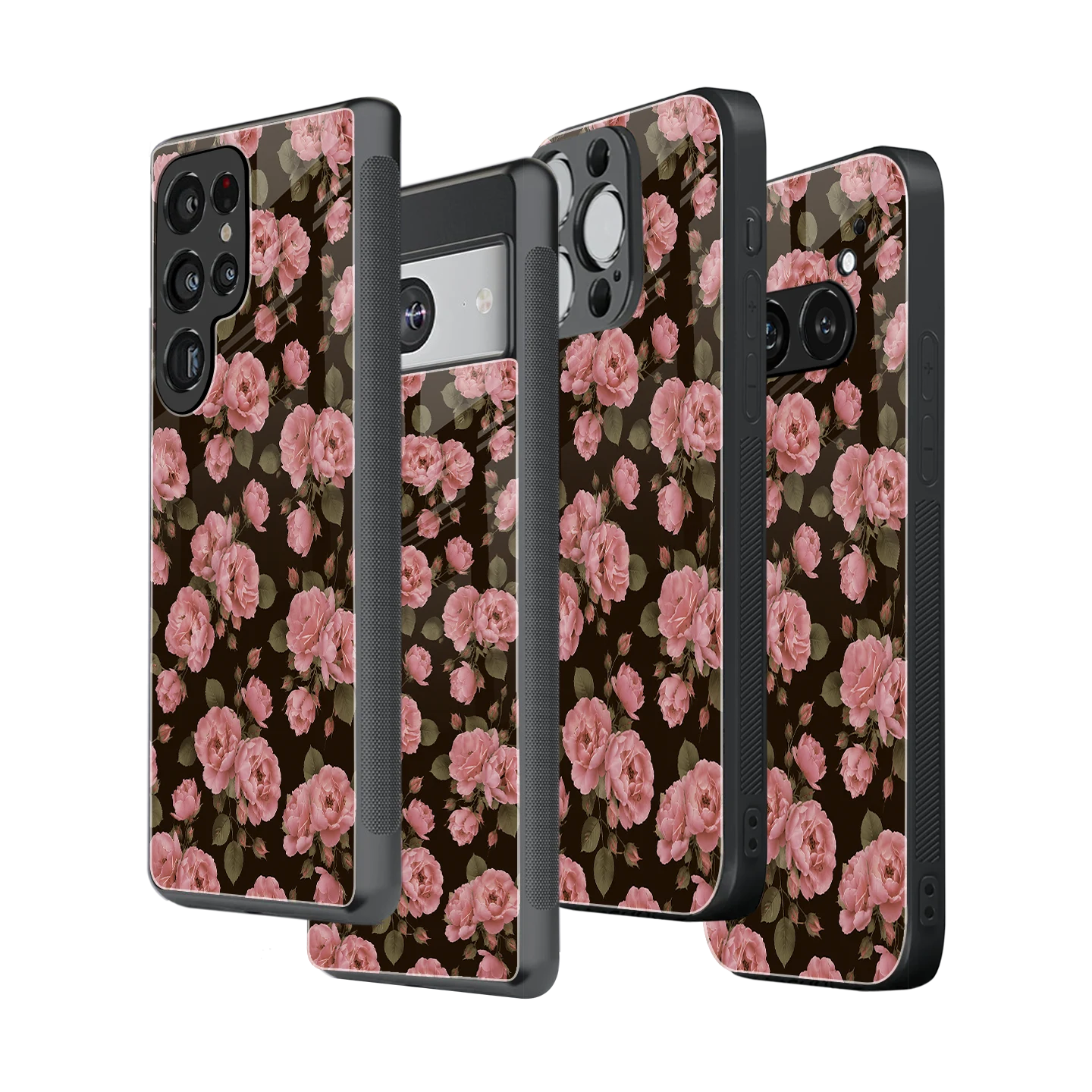 Stylish Glass Back Case for All Smartphones iPhone, Samsung, OnePlus, Pixel, Redmi, Oppo, Vivo, Motorola
