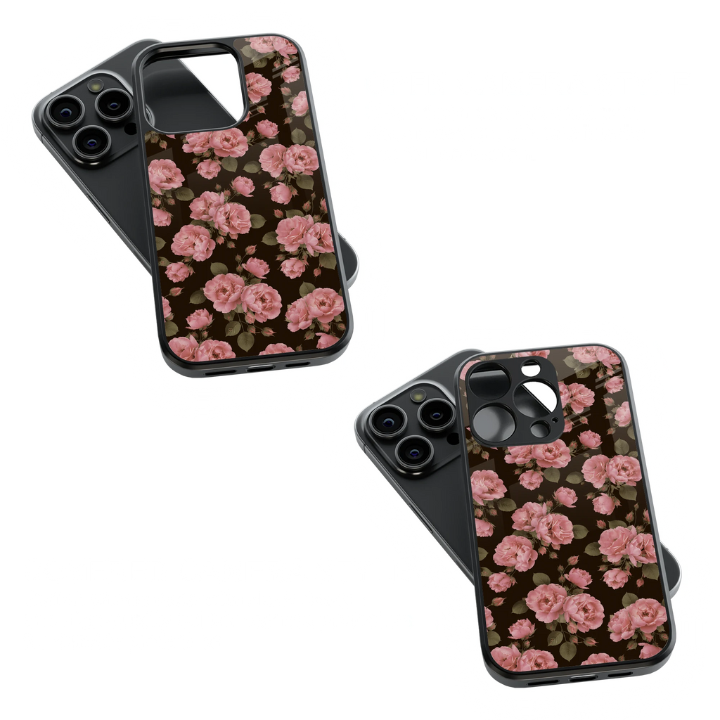 Trendy Glass Back Mobile Case for iPhone, Samsung, Redmi, OnePlus, Google Pixel, Motorola