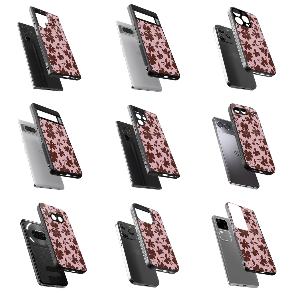 Durable Glass Back Mobile Case for iPhone, Samsung, OnePlus, Google Pixel, Redmi, Vivo, Oppo
